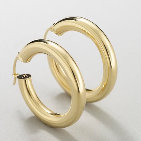 The Chunky Hoop Earrings