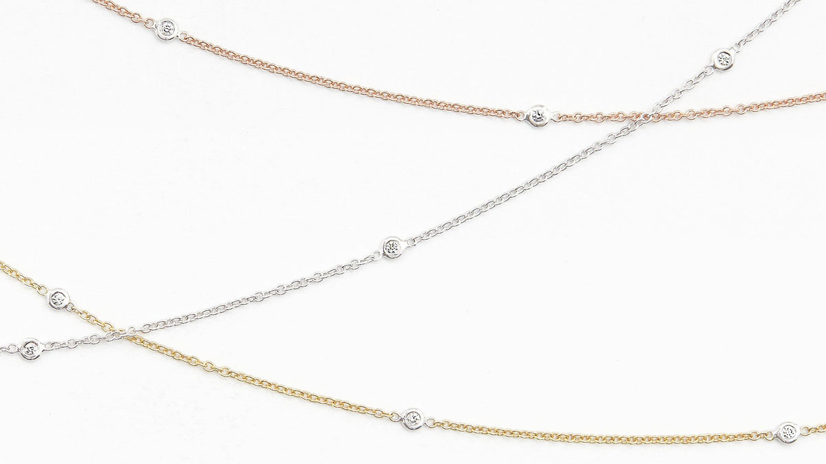 Cuban Link Chain - Small Gold Cuban Chain 14K Yellow Gold / 16in by Helen Ficalora