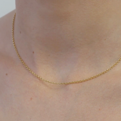 Helen Ficalora Chunky Fine Chain Video on Model