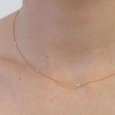 Helen Ficalora Diamond Chain Video on Model