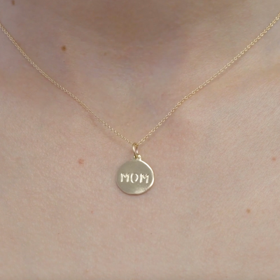 Helen Ficalora "Mom" Disk Charm Video on Model