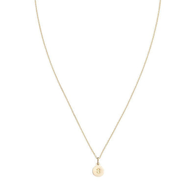 "3" Number Charm Jewelry Helen Ficalora