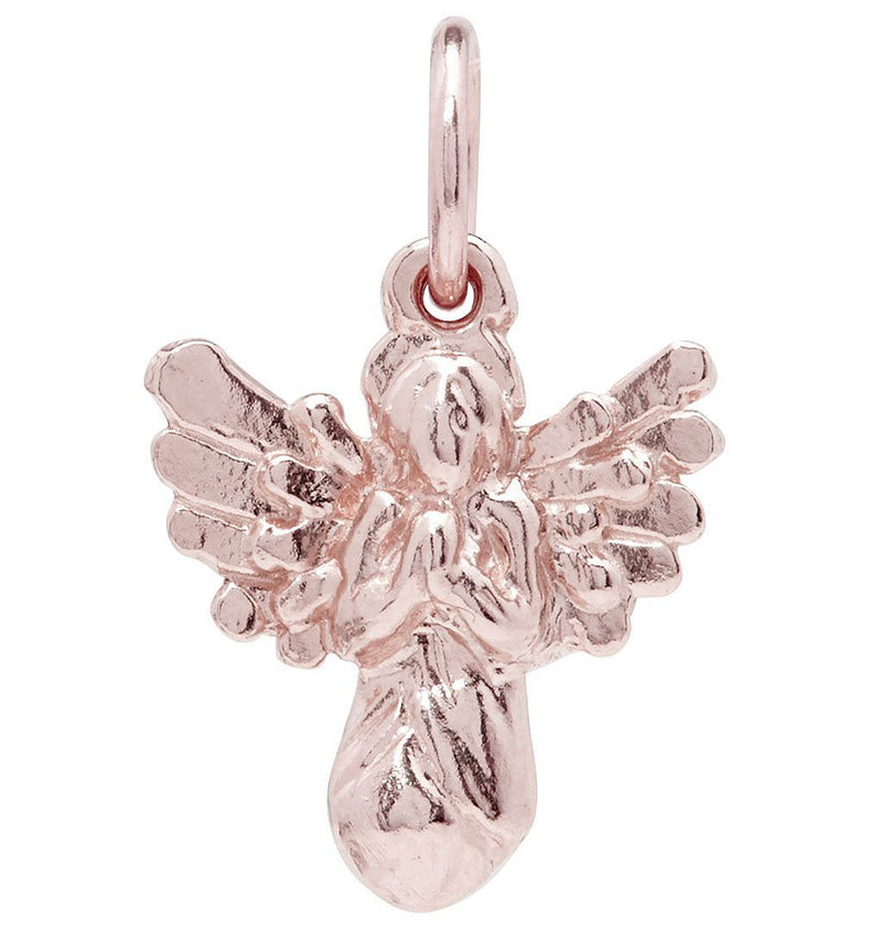 Angel Mini Charm Jewelry Helen Ficalora 14k Pink Gold For Necklaces And Bracelets