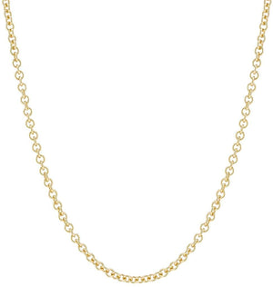 Helen Ficalora 14K Yellow Gold Fine Cable Necklace Chain