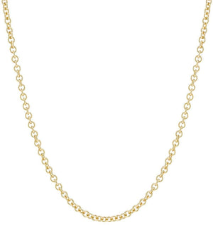 Helen Ficalora 14K Yellow Gold Fine Cable Necklace Chain