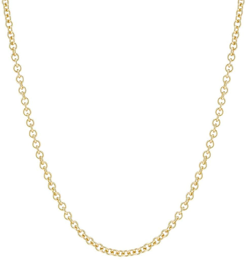 Helen Ficalora 14K Yellow Gold Fine Cable Necklace Chain