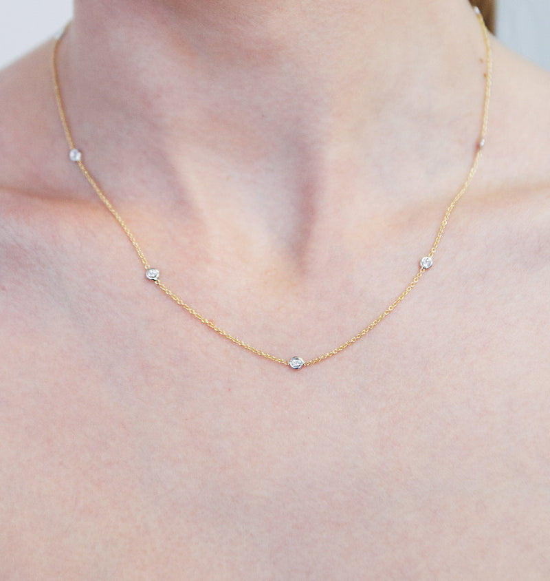 Large Diamond Chain Jewelry Helen Ficalora