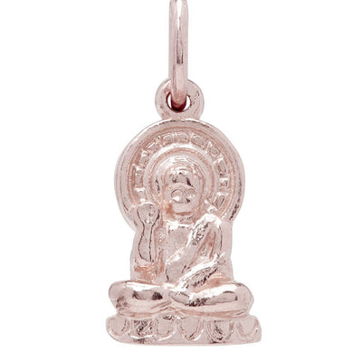 Buddha Mini Charm Jewelry Helen Ficalora 14k Pink Gold