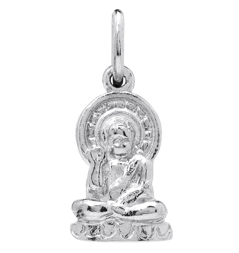 Buddha Mini Charm Jewelry Helen Ficalora Sterling Silver