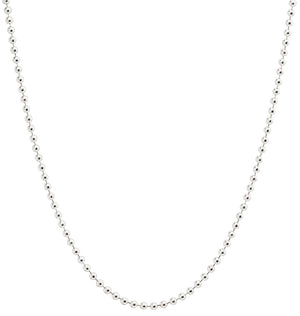 Ball Chain Sterling Silver Jewelry For Necklaces From Helen Ficalora