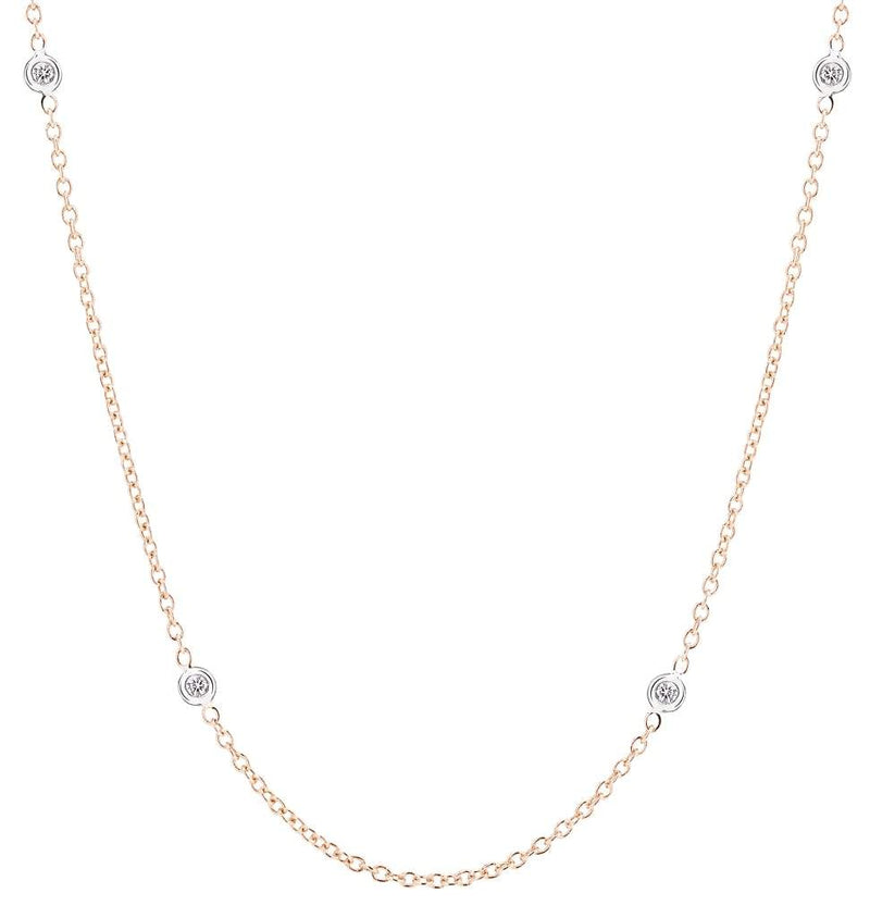Helen Ficalora 14K Gold Chain With Diamonds