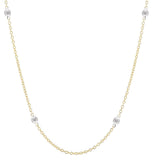 Helen Ficalora 14K Yellow Gold Chain With Diamonds
