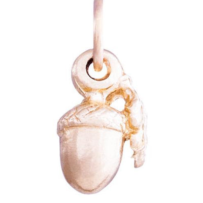 Acorn Mini Charm Jewelry Helen Ficalora 14k Pink Gold