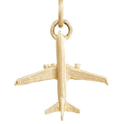 Airplane Mini Charm Jewelry Helen Ficalora 14k Yellow Gold For Necklaces And Bracelets