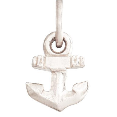 Anchor Mini Charm Jewelry Helen Ficalora 14k White Gold
