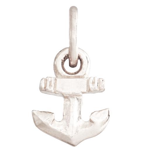 Anchor Mini Charm Jewelry Helen Ficalora 14k White Gold