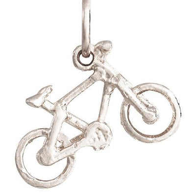 Bicycle Mini Charm Jewelry Helen Ficalora 14k White Gold