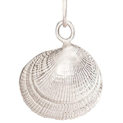 Clam Shell Charm Jewelry Helen Ficalora 14k White Gold