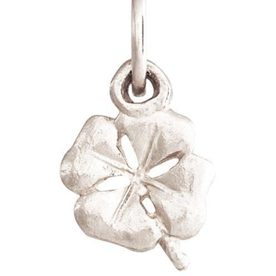 Clover Mini Charm Jewelry Helen Ficalora 14k White Gold