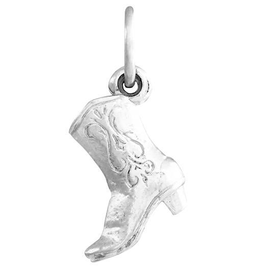 Cowboy Boot Mini Charm Jewelry Helen Ficalora Sterling Silver