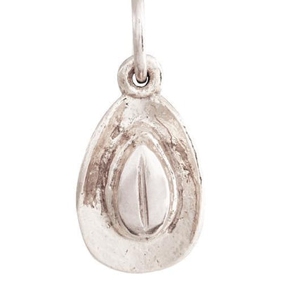 Cowboy Hat Mini Charm Jewelry Helen Ficalora 14k White Gold