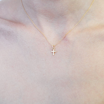 Cross Mini Charm Jewelry Helen Ficalora
