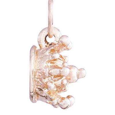 Crown Mini Charm Jewelry Helen Ficalora 14k Pink Gold