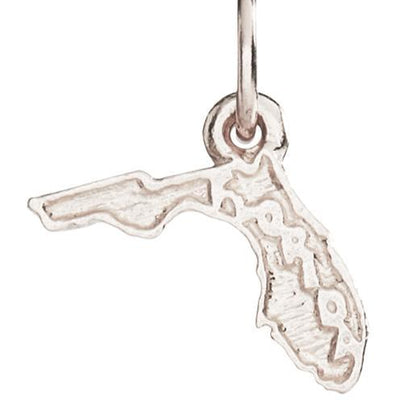 Florida Mini Charm Jewelry Helen Ficalora 14k White Gold