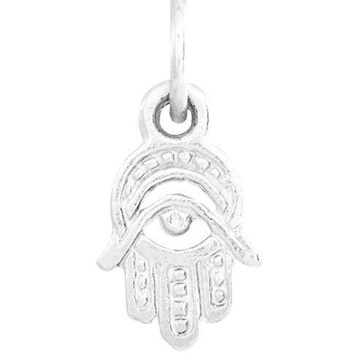 Helen Ficalora Mini Hamsa Hand Charm in  Sterling Silver