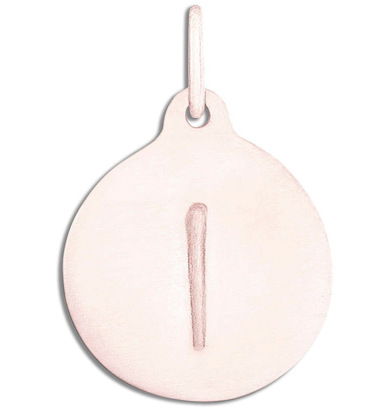 "I" Alphabet Charm Jewelry Helen Ficalora 14k Pink Gold For Necklaces And Bracelets