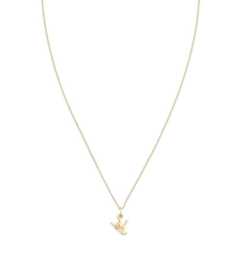"I Love You" ASL Mini Charm Jewelry Helen Ficalora