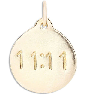 Helen Ficalora "11:11" Good Luck Charm - 14k Yellow Gold