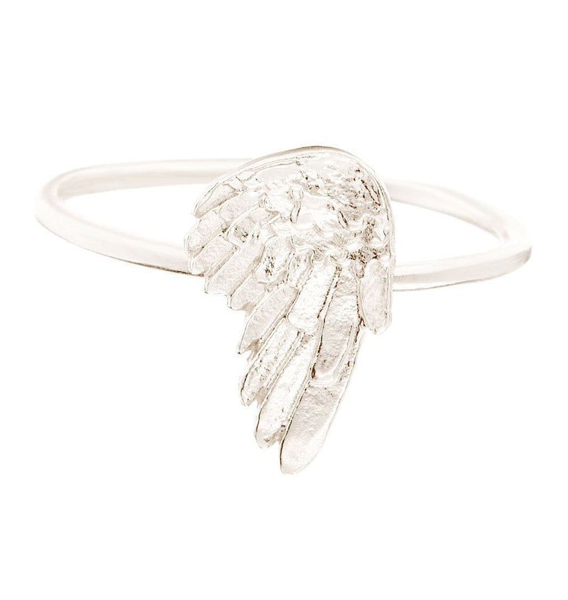 Helen Ficalora Angel Wing Ring 14K White Gold
