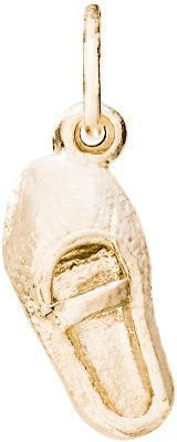 Ballet Slipper Mini Charm Jewelry Helen Ficalora 14k Yellow Gold