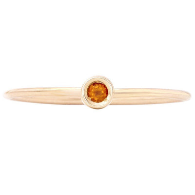 Helen Ficalora November Birthstone Citrine Ring in 14K Gold