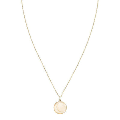 Carved Moon Charm Jewelry Helen Ficalora