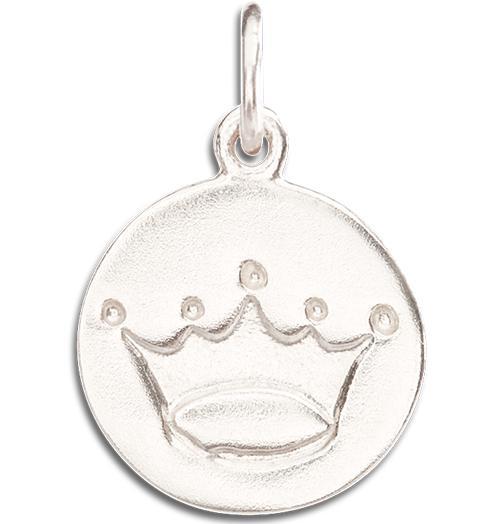 Helen Ficalora 14k White Gold Crown Charm