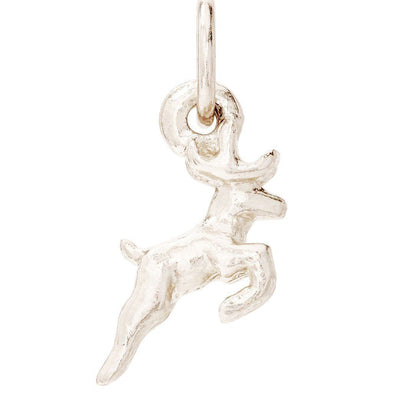 Deer Mini Charm Jewelry Helen Ficalora 14k White Gold
