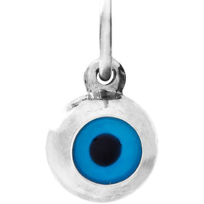 Mini 14k Yellow Gold Evil Eye Charm Jewelry Helen Ficalora