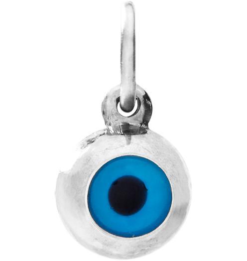 Mini 14k Yellow Gold Evil Eye Charm Jewelry Helen Ficalora