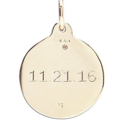 "Faith" Disk Charm Jewelry Helen Ficalora