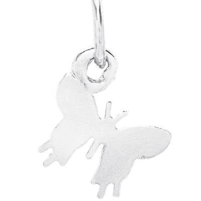 Flat Butterfly Charm Jewelry Helen Ficalora Sterling Silver