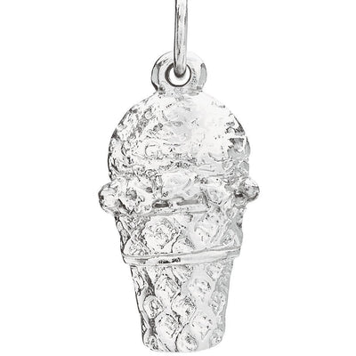 Ice Cream Scoop Mini Charm Jewelry Helen Ficalora Sterling Silver