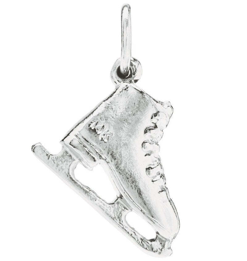 Ice Skate Mini Charm Jewelry Helen Ficalora Sterling Silver