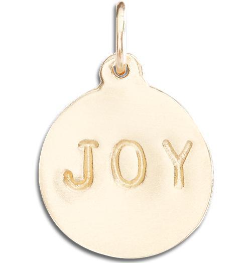 Helen Ficalora 14k Yellow Gold "Joy" Charm for Bracelets & Necklaces
