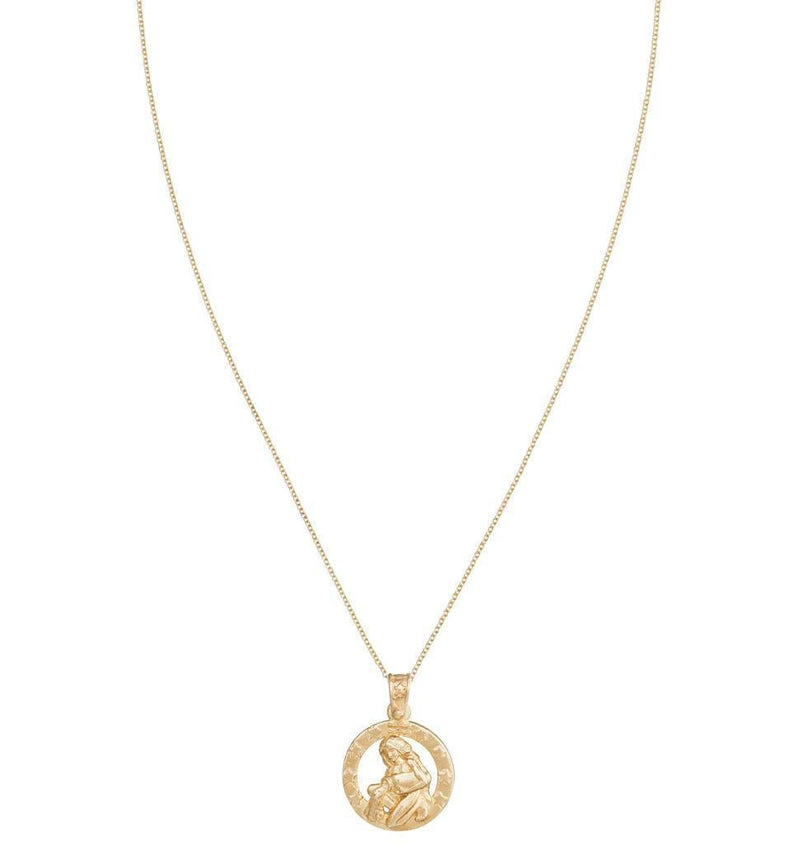Large Aquarius Zodiac Charm Jewelry Helen Ficalora