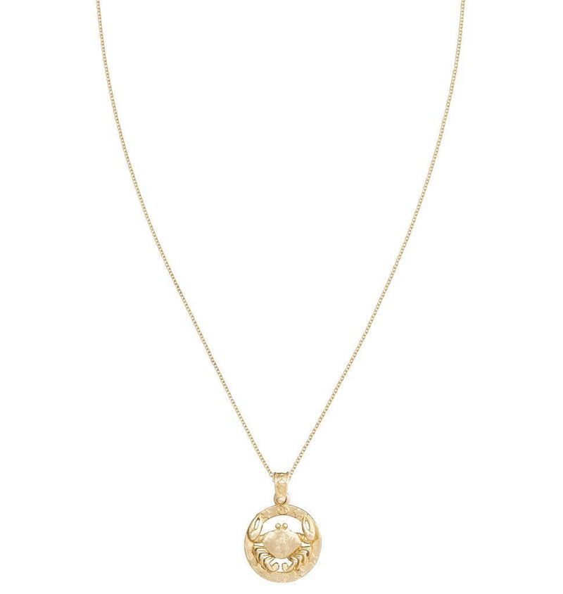 Large Cancer Zodiac Charm Jewelry Helen Ficalora