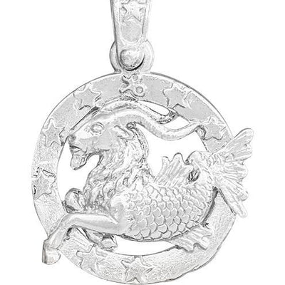 Helen Ficalora Large Sterling Silver Capricorn Charm