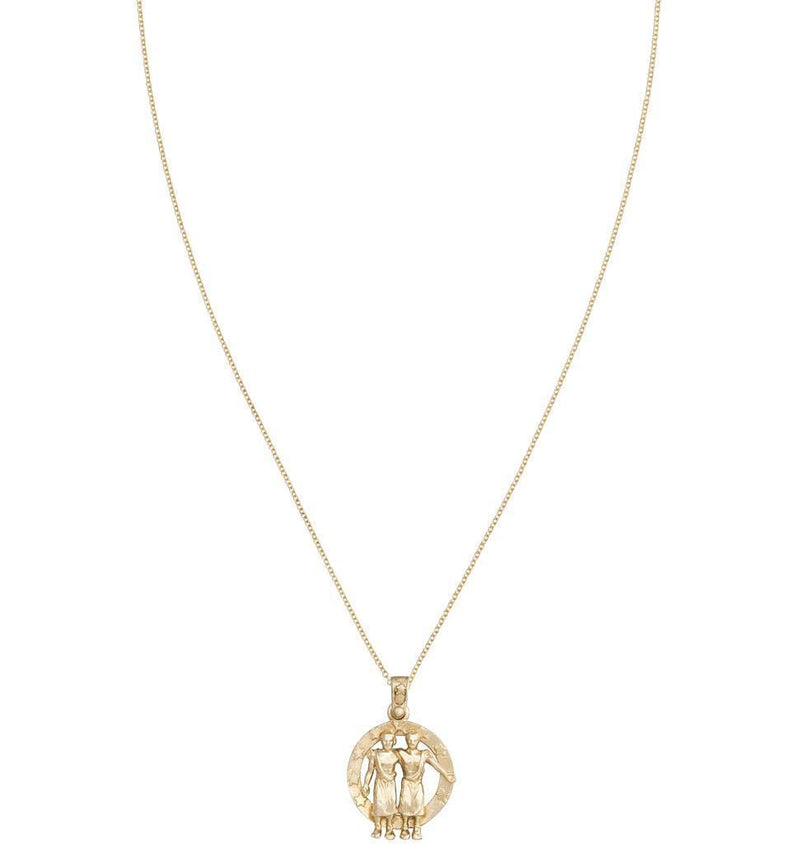 Large Gemini Zodiac Charm Jewelry Helen Ficalora