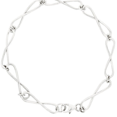 Large Infinity Bracelet Jewelry Helen Ficalora Sterling Silver